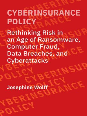 cover image of Cyberinsurance Policy
